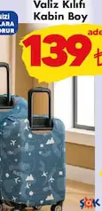 VALİZ KILIFI KABİN BOY